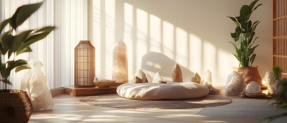 Poster - Serene Healing Space for Mindful Meditation
