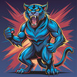 © Z.Graphikos - Tiger Panther Mascot Logo vector