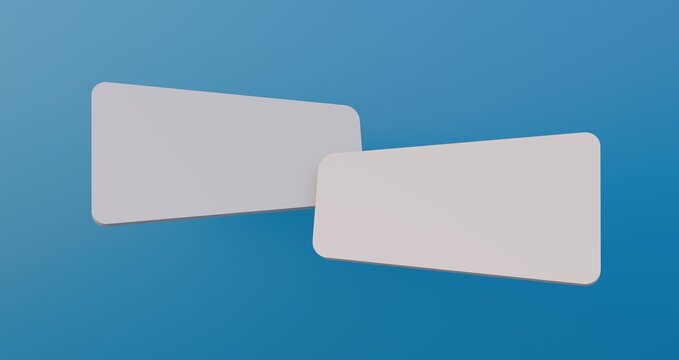 Sale banners on a blue background. Sale badge on a blue background. Speech bubble text box template for website computer graphic and internet, numbers.