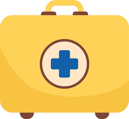 Poster - first aid kit icon