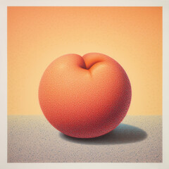 Poster - Fruit print. Wall art. Modern art. Created with Generative AI technology