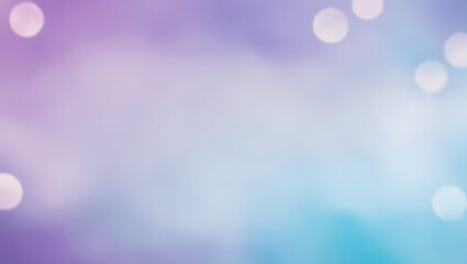 purple and blue dreamy bokeh background with soft blur