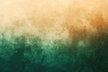 Poster - Abstract Gradient Background with Textured Green and Beige Tones