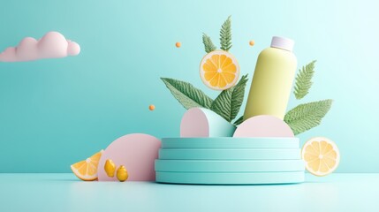 Poster - A creative illustration representing a product concept, capturing its essence and potential.