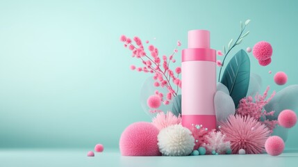 Poster - Animated illustration showcasing a product unique features and benefits in a marketing campaign.