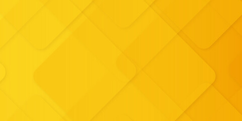 Poster - Abstract modern orange and yellow pattern geometric luxury gradient line background random square shape design. 3d shadow effects, modern design template background. layered geometric triangle shapes.