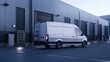 © yusufadi - Delivery Van at Loading Dock