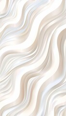Poster - Abstract White Gentle Waved Background, Minimalist Geometric Shapes, Soft Light, High Resolution