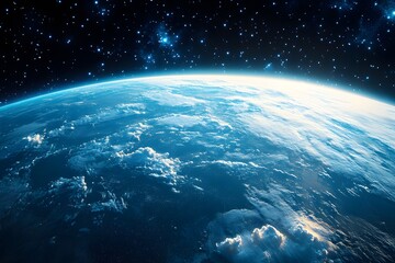 Wall Mural - earth from space view