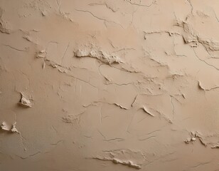 modern industrial putty wall structure with muted colors may used as a background in beige rose