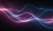 © A_A88 - Waves of small energy particles flowing smoothly in an abstract design