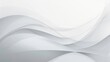 © Rising Monk - Abstract modern white and gray gradient curve background. Smooth graphic pattern. Simple curve shape element with line. Suit for poster, brochure, website, flyer, banner. , Generative AI