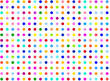 © VIPRESIONA - Полутоновый фон из цветных изолированных точек на прозрачной основе для текста и дизайна