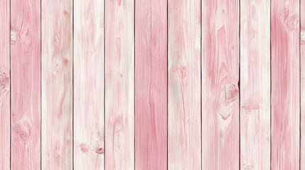 Poster - Pink wooden planks with visible grain and texture create a charming rustic background, perfect for cozy design projects