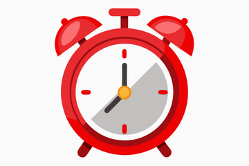 Alarm clock vector art and illustration