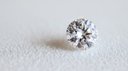 Aufkleber - Sparkling Diamond on Soft Background