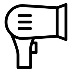 Canvas Print - hair dryer icon 