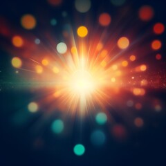 abstract background with rays