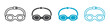© Omnamhsivay - goggles icon set illustration logo