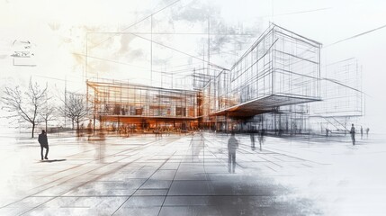 Poster - Architectural Sketch