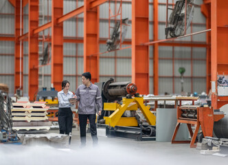 Collaborative Walkthrough in Metal Processing Plant