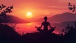 © MAHLUFI_ - Sunset Meditation