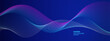 © mukhamad - blue gradations background,wavy line pink and blue ,colorful,pattern,modern background,colorful,eps 10