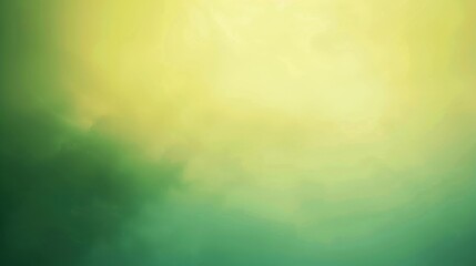 Leinwandbilder - A green background with a yellowish hue