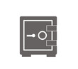 © nezezon - safe box icon vector illustration