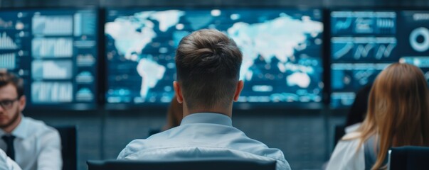 Poster - Diverse Professionals in a Corporate Office Setting