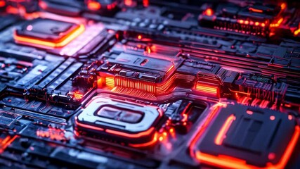 Poster - Generic abstract technology device