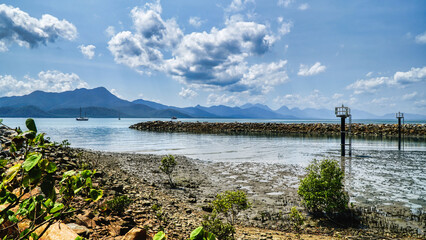 Wall Mural - Hinchinbrook Harbor North Queensland Australia