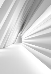 Poster - minimal geometric white light background abstract design white background with diagonal lines