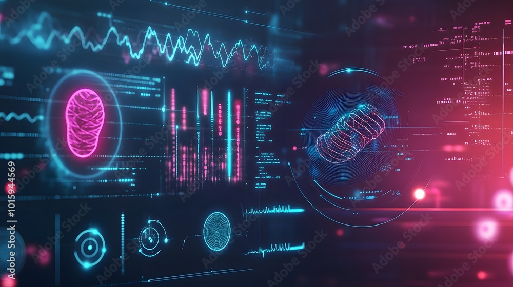 abstract technology ui futuristic human medical hud interface hologram ...