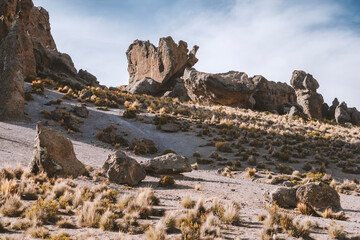 Wall Mural - weathered volcanic rocks