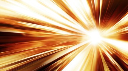 Wall Mural - Radiant golden light explosion abstract background