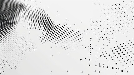a white background with black dots scattered all over it