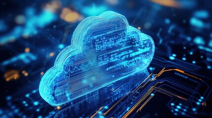 Poster - Cloud Computing for Small Businesses: Explore how small businesses can leverage cloud computing to compete effectively.
