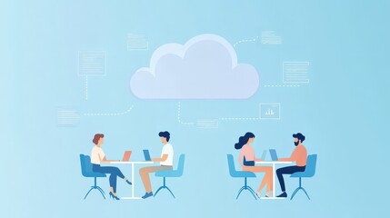 Poster - collaboration tools in the cloud: analyze the various collaboration tools available in the cloud.