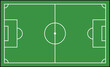 © MDSakib - Football Field Line Vector. Football field or soccer field background. Vector green court for create game.