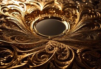 captivating close distinct mirror surface patterns showcasing intricate designs textures, art, beauty, aesthetics, brilliance, backdrop, color