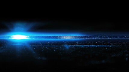 Wall Mural - dark blue light effect wallpaper on dark background