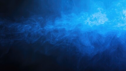 Wall Mural - dark blue light effect wallpaper on dark background