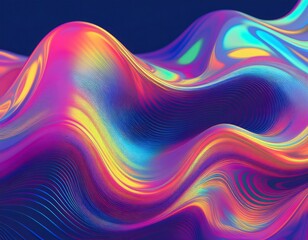 Fluid gradient design with swirling colors, blending orange, blue, teal, and purple, creating a smooth, glossy texture with reflections and soft curves. Fluid gradient vibrant colors background