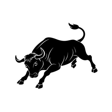 Bull silhouette 