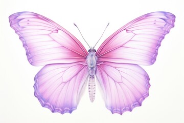 Poster - Butterfly drawing animal insect.