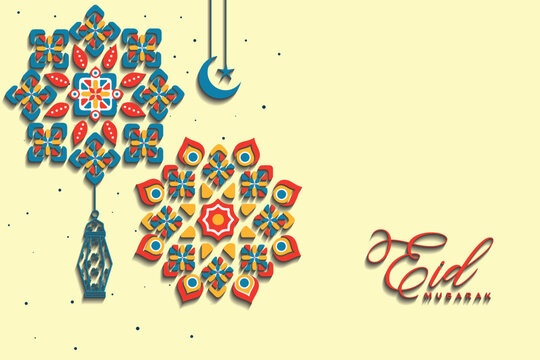 Eid Mubarak background 