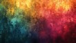 © kayudamar - Abstract Grunge Background with Blue, Green, Yellow, Orange, and Red Color Gradient