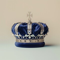 Poster - Elegant royal crown with jewels