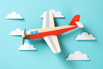 Canvas Print - Airplane aircraft vehicle transportation.